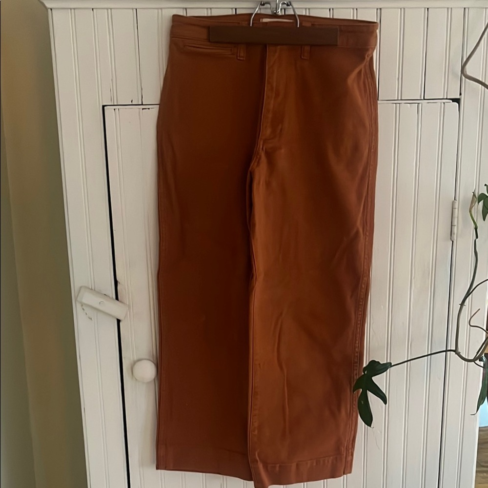 Women’s cropped twill Madewell pants